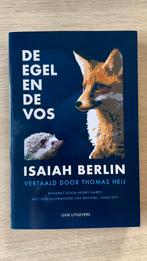 Isaiah Berlin - De egel en de vos, Isaiah Berlin, Ophalen of Verzenden, Zo goed als nieuw, Cultuurfilosofie