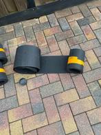 Vlechtband zwart voor dubbelstaafmat, Tuin en Terras, Tuinhekken en Hekwerk, Ophalen, Gebruikt, IJzer, Dubbelstaafmat hekwerk