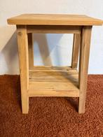Krukje bijzettefel plantentafel hout nieuw 55 cm hoog, Ophalen, Nieuw, Hout