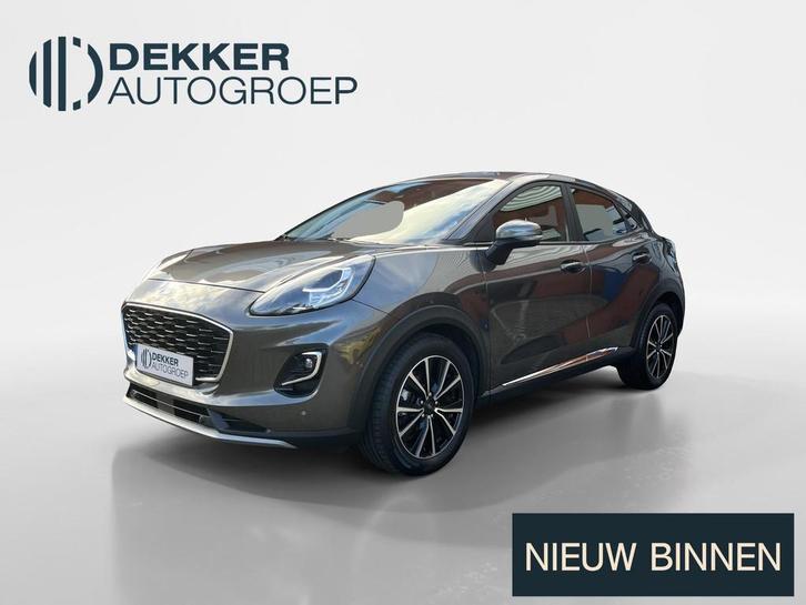 Ford Puma 1.0 EcoBoost Hybrid Titanium winterpakket!, Auto's, Ford, Particulier, Te koop, Puma, ABS, Achteruitrijcamera, Adaptive Cruise Control