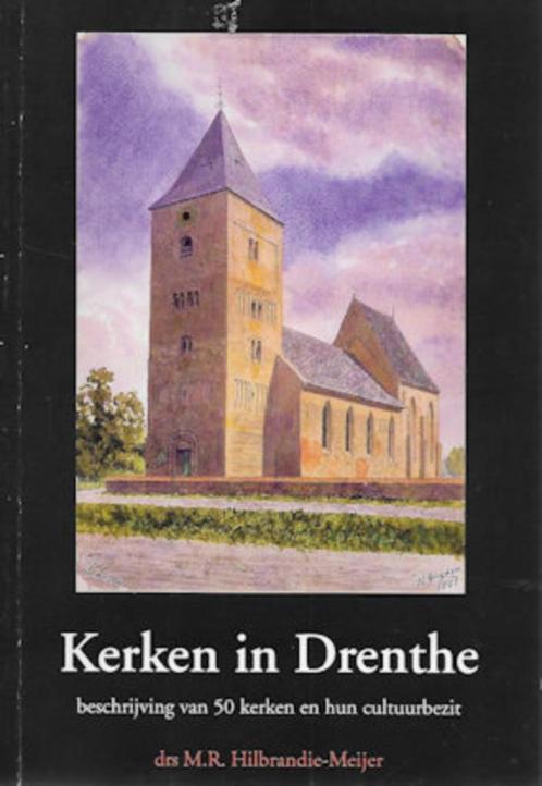 M R Hilbrandie-Meijer: Kerken in DRENTHE, Boeken, Geschiedenis | Stad en Regio, Gelezen, 20e eeuw of later, Ophalen of Verzenden