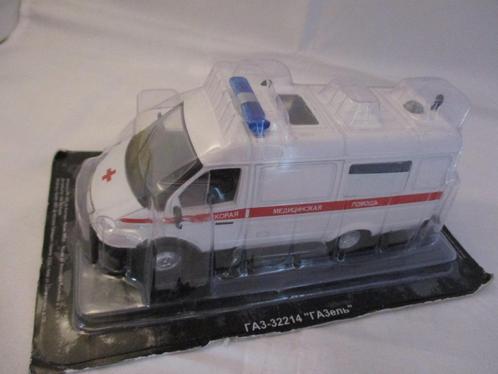 Ambulance Rusland, Hobby en Vrije tijd, Modelauto's | 1:43, Nieuw, Bus of Vrachtwagen, Overige merken, Ophalen of Verzenden