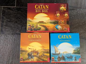 Kolonisten van Catan Big Box + Zeevaarders + Steden & Ridder beschikbaar voor biedingen