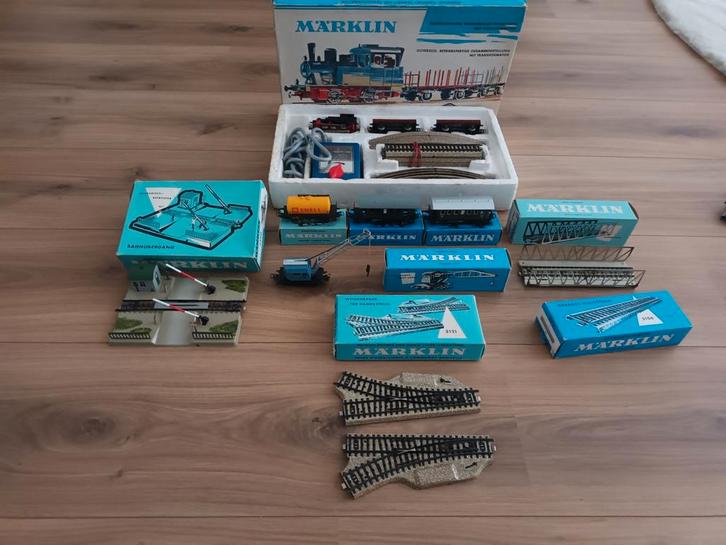 MARKLIN treinset diverse spullen, Hobby en Vrije tijd, Modeltreinen | H0, Wisselstroom, Märklin, Ophalen of Verzenden