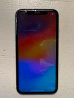 Iphone 11, 256 GB voorscherm met barst maar werkt goed., Gebruikt, Wit, IPhone 11, Zonder simlock