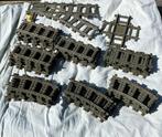 Lego trein rails 9v 4515, 4520, 4519, 4531, Ophalen of Verzenden, Zo goed als nieuw
