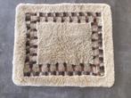 Sealskin twee badmatten 60 x70 cm kleur beige met blokrand, Ophalen of Verzenden, Gebruikt, Beige, Badmat