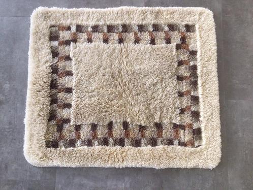 Sealskin twee badmatten 60 x70 cm kleur beige met blokrand, Huis en Inrichting, Badkamer | Badtextiel en Accessoires, Gebruikt