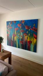 Heel mooi groot schilderij, Antiek en Kunst, Kunst | Schilderijen | Abstract, Ophalen