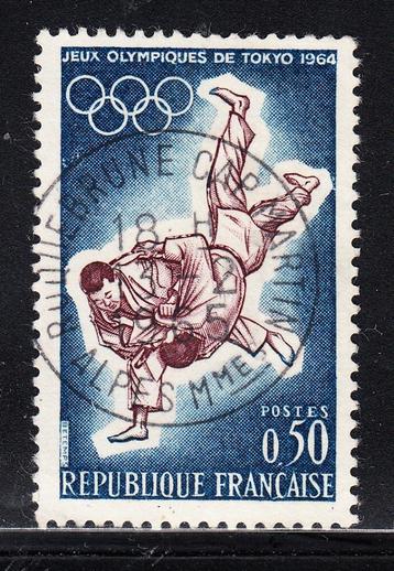 3281 - Frankrijk michel 1486 gestempeld , Olympische zomersp beschikbaar voor biedingen