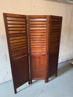 Mooie houten kamerscherm met shutters (opknapper), Ophalen, Gebruikt