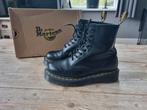 Dr. Martens BEX 1460 Smooth Black, Lage of Enkellaarzen, Ophalen of Verzenden, Zo goed als nieuw, Zwart