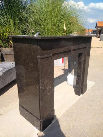 Schouw Belgisch hardsteen haard antieke schouwen  beschikbaar voor biedingen