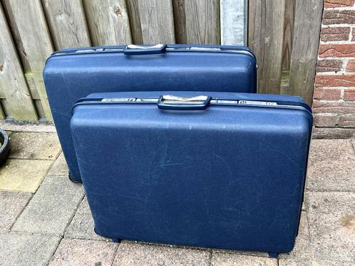 2 Samsonite koffers, Sieraden, Tassen en Uiterlijk, Koffers, Gebruikt, Hard kunststof, Slot, Wieltjes, Ophalen