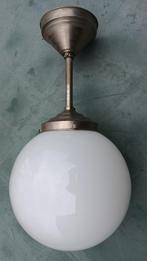 Vintage ART DECO opaline spindel lamp (L14), Antiek en Kunst, Antiek | Lampen, Ophalen of Verzenden