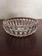 Kristallen schaal, Ophalen of Verzenden, Zo goed als nieuw, Rond, Glas