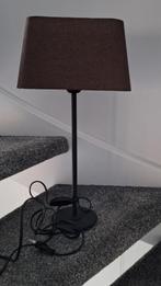 Tafel Schemerlamp, 25 tot 50 cm, Bruin, Ophalen of Verzenden, Rechthoekig