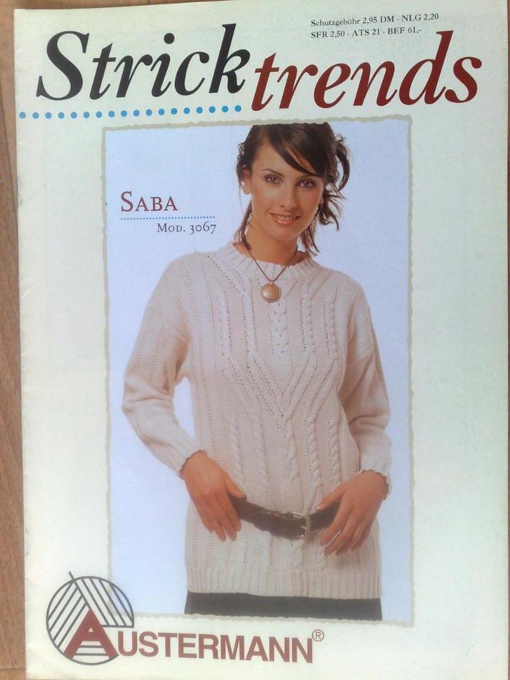 Strick trends nr 21 , beschrijven (Nederland), Hobby en Vrije tijd, Breien en Haken, Zo goed als nieuw, Patroon of Boek, Verzenden