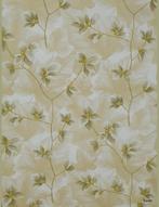 14001 behang beige takken botanisch seventies mild 70s swiet, Ophalen of Verzenden, Minder dan 10 m², Wit
