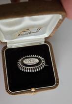 Antieke Victoriaanse zilveren broche of speld, Ophalen of Verzenden, Zilver, Broche