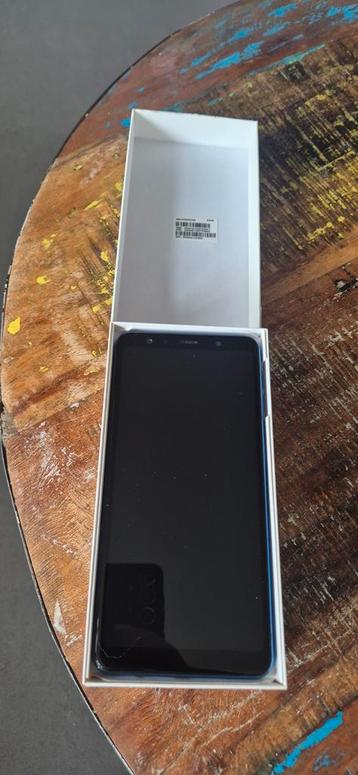 Zeer nette Samsung Galaxy A7 - Blauw 64 GB beschikbaar voor biedingen