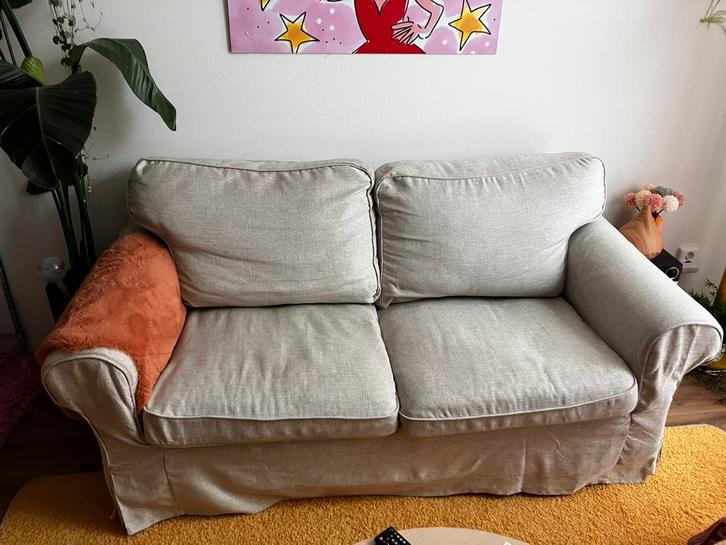 Ikea Ektorp 2-zits, Huis en Inrichting, Banken | Bankstellen, Gebruikt, Tweepersoons, 75 tot 100 cm, Stof, Ophalen