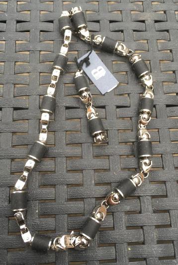 Heren ketting stainless steel Nieuw ! extra schakels beschikbaar voor biedingen