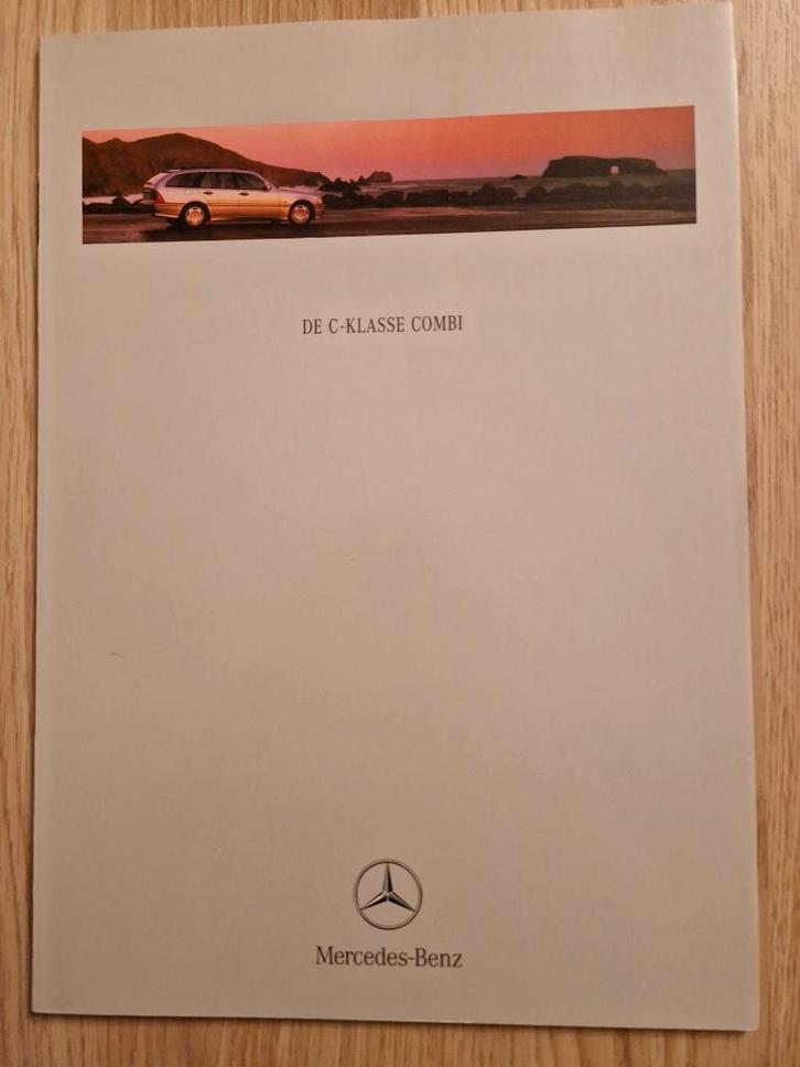 Folders Mercedes C-Klasse (verschillende generaties), Boeken, Auto's | Folders en Tijdschriften, Zo goed als nieuw, Mercedes, Ophalen of Verzenden