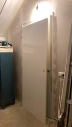 Gelakte opdekdeur - linksdraaiend - gratis af te halen, Ophalen, Gebruikt, 80 tot 100 cm, Binnendeur