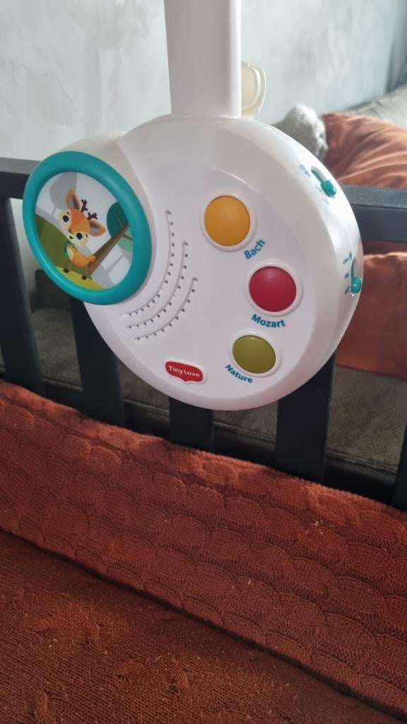 Tiny love box mobiel, Kinderen en Baby's, Speelgoed | Babyspeelgoed, Ophalen, Zo goed als nieuw, Mobiel