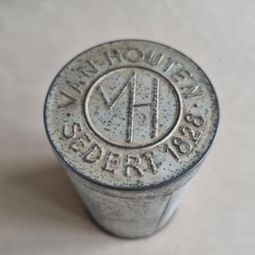 Vintage blikken bus "Van Houten sedert 1828" beschikbaar voor biedingen