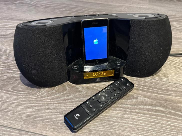 Logitech Pure-Fi Dream, inclusief iPod 8gb, Audio, Tv en Foto, Luidsprekers, Gebruikt, Overige typen, 60 tot 120 watt, Overige merken