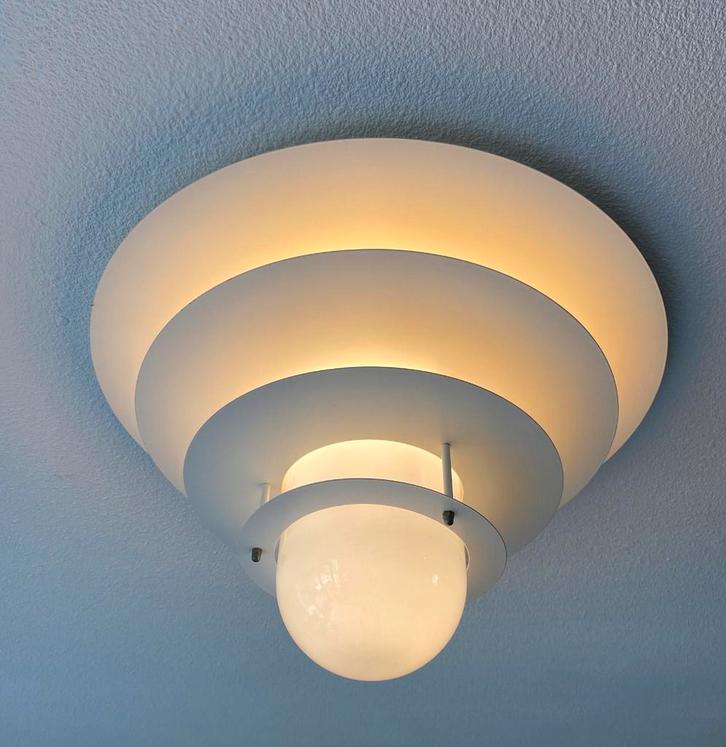 Vintage Raak plafondlamp 70’s, Huis en Inrichting, Lampen | Plafondlampen, Ophalen of Verzenden