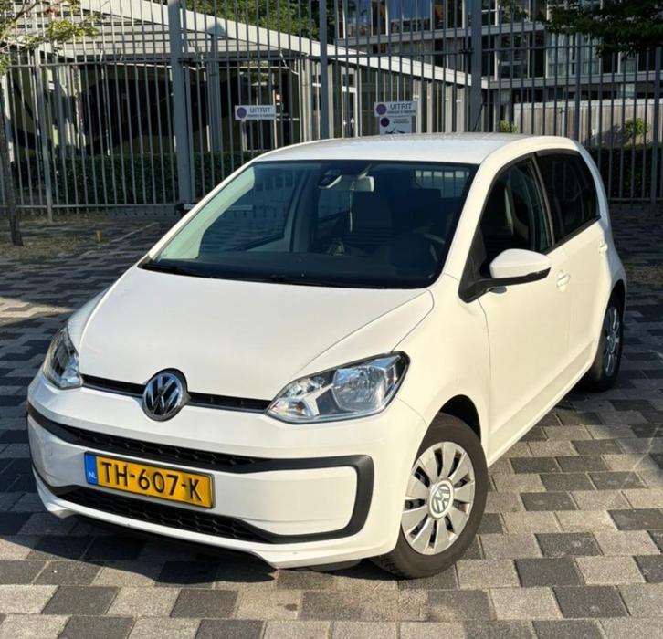 Volkswagen up! 1.0 44KW 5-DRS 2018 Wit, Auto's, Volkswagen, Particulier, up!, Airbags, Airconditioning, Bluetooth, Boordcomputer