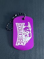 sleutelhanger 100% hardcore pitbull gabber muziek Paars, Ophalen of Verzenden, Nieuw, Merk
