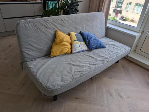 NYHAMN sofa en slaapbank, Huis en Inrichting, Slaapkamer | Slaapbanken, Gebruikt, 100 cm, 200 cm, Tweepersoons, Grijs, Ophalen