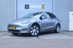 Tesla Model Y Long Range AWD 75 kWh Trekhaak (max 1.600kg) A, Auto's, Tesla, Automaat, 12 maanden, Adaptive Cruise Control, Zwart