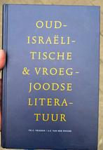 Th.C. Vriezen - Oud-Israelitische en vroegjoodse literatuur, Ophalen of Verzenden, Zo goed als nieuw, Th.C. Vriezen; A.S. van der Woude