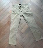 SCOTCH & SODA Stuart broek donker beige mt W36/L34, Beige, Maat 56/58 (XL), Zo goed als nieuw, Verzenden
