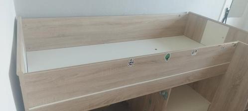 Kinderbed, Kinderen en Baby's, Kinderkamer | Bedden, Gebruikt, 180 cm of meer, 85 tot 100 cm, Hoogslaper of Stapelbed, Ophalen