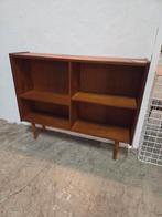 Vintage Deense kast boekenkast vakkenkast teak, Ophalen, Gebruikt, 50 tot 100 cm, X