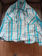 Blauw wit oranje bruin blouse maat 106, Kinderen en Baby's, Gebruikt, Palomino (C&A), Overhemd of Blouse, Ophalen of Verzenden