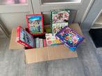 Voor de weggeef Sint en kerstman doos legpuzzels, Ophalen, 500 t/m 1500 stukjes, Zo goed als nieuw