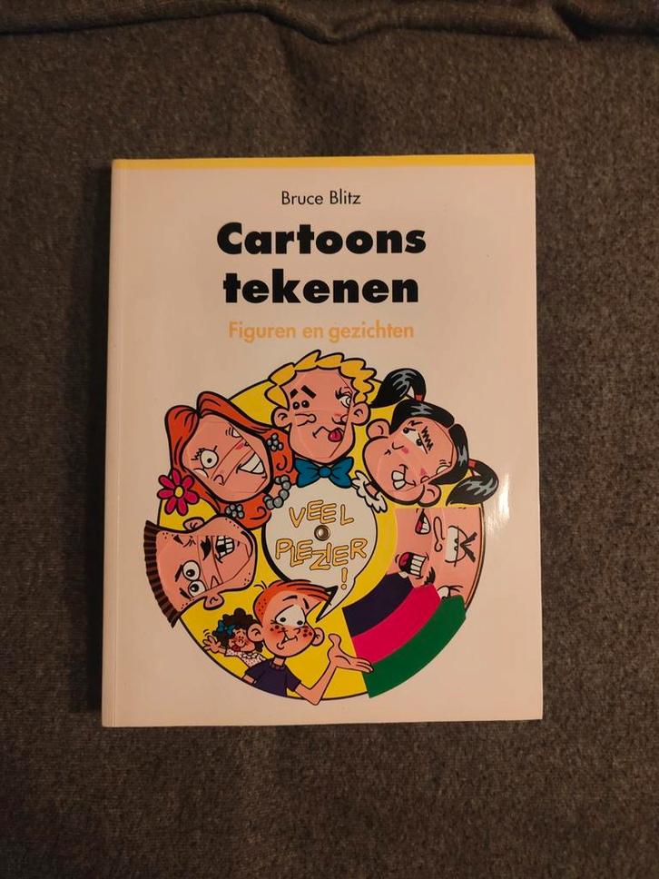 Cartoons Tekenen - Bruce Blitz, Boeken, Hobby en Vrije tijd, Zo goed als nieuw, Tekenen en Schilderen, Geschikt voor kinderen
