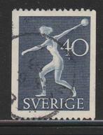 Zweden 1953 - Slingball, Postzegels en Munten, Postzegels | Europa | Scandinavië, Zweden, Ophalen, Gestempeld