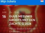Guus Meeuwis 4 VELDKAARTEN!, Tickets en Kaartjes, Concerten | Pop, Juni, Twee personen