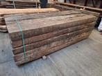 Oud eiken BLANKE  Spoorbielzen  bielzen  balken, Ophalen, Gebruikt, 250 cm of meer, Balken