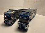 Scania Irish livestock set Hinde Tekno, Hobby en Vrije tijd, Modelauto's | 1:50, Ophalen, Zo goed als nieuw, Bus of Vrachtwagen