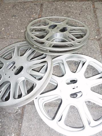  16mm film 6 vintage posso filmspoelen (klem) - decoratief - beschikbaar voor biedingen