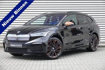Skoda Enyaq iV 80 Founders Edition Black | Panoramadak | BTW beschikbaar voor biedingen
